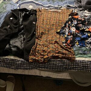 Women's Black Pea Coat